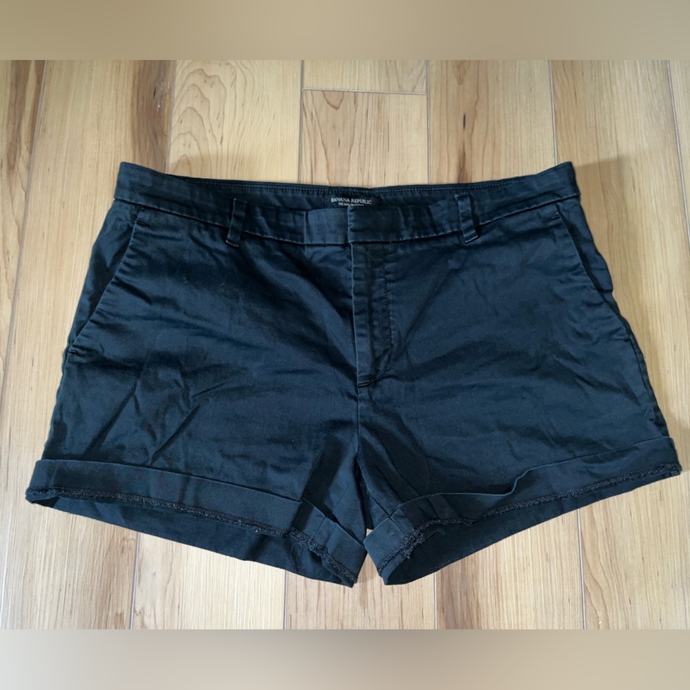 Banana Republic Black Cargo Shorts